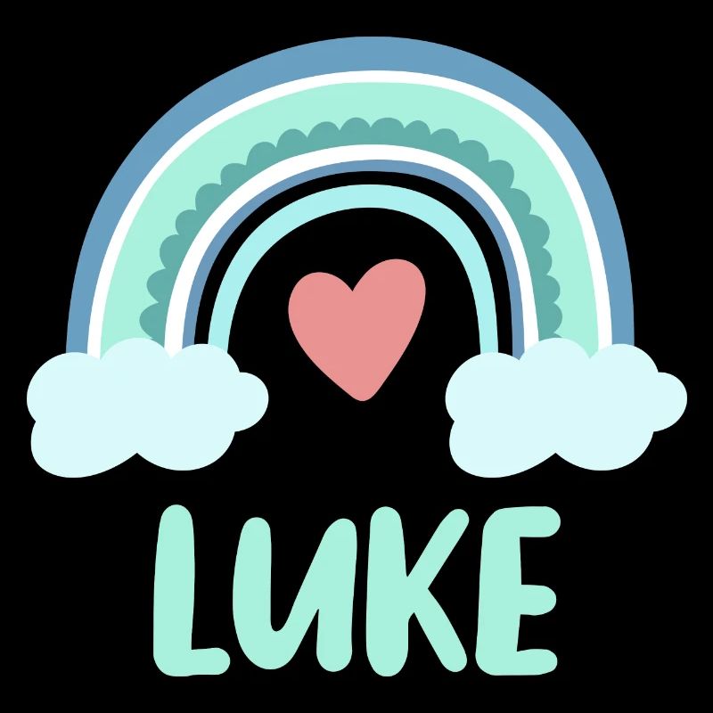 Luke Name Rainbow Baby