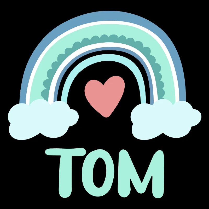 Tom Nom Rainbow Baby