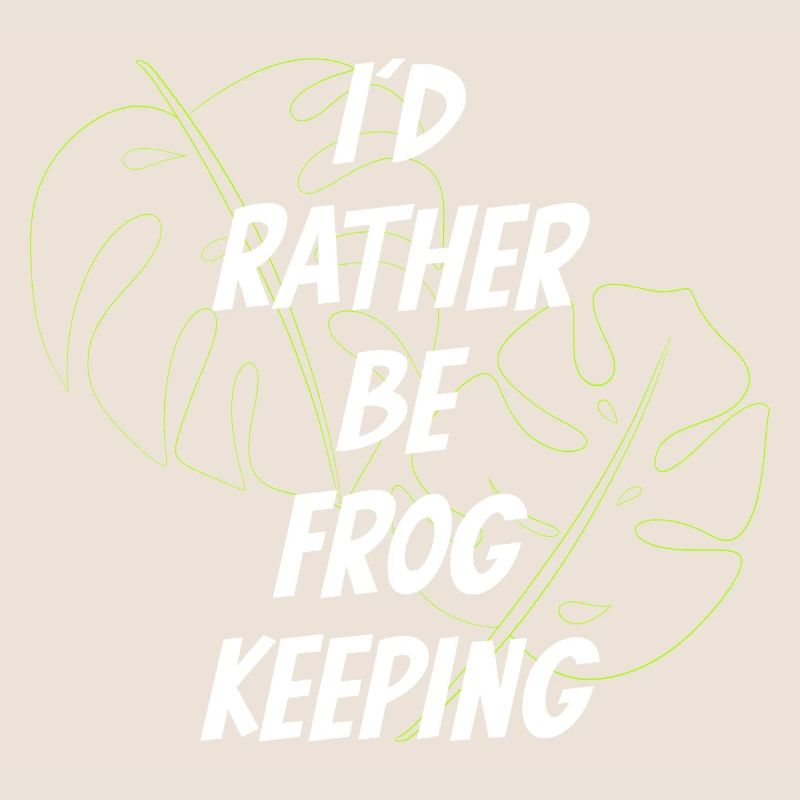 Frog Toad Jungle Jungle Cadeau