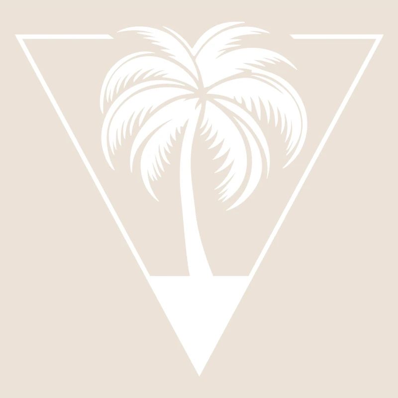 Palm Silhouette Symbol