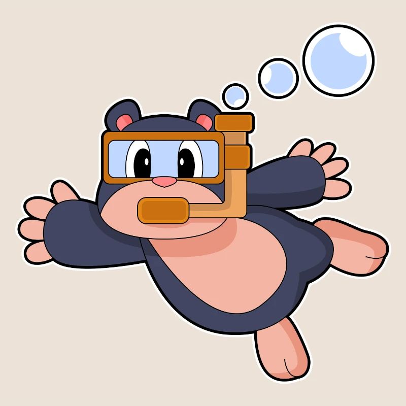 Mole Diver Snorkel Plongée