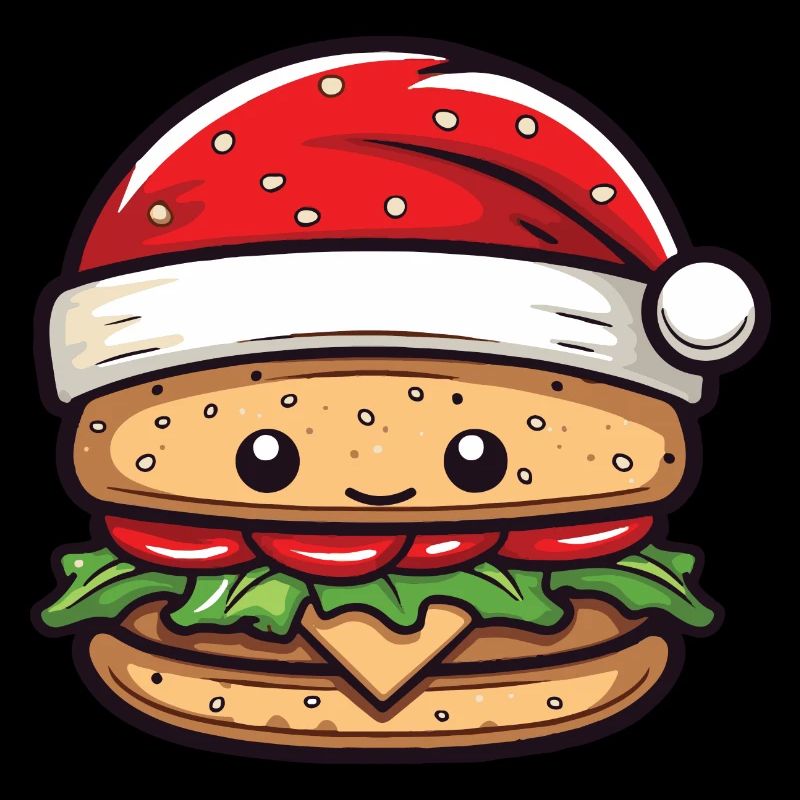Burger Christmas Comic