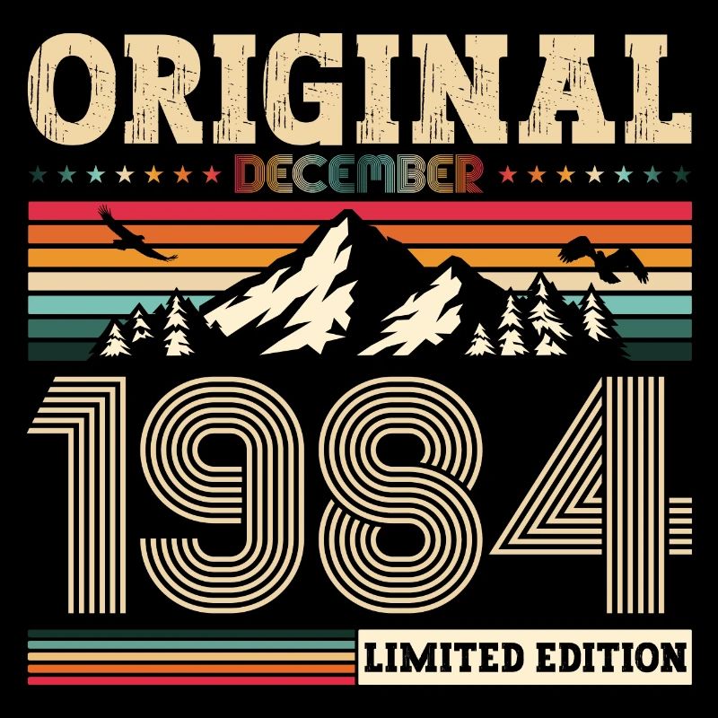 39e anniversaire Original Décembre Né 1984