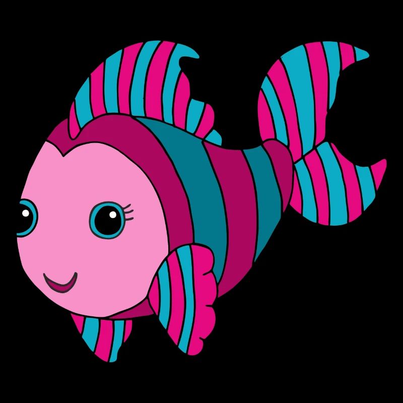 Bunter Fisch