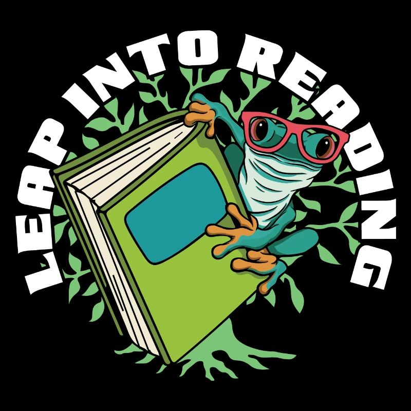 Leap Into Reading Frog Bookworm Love To Read Book