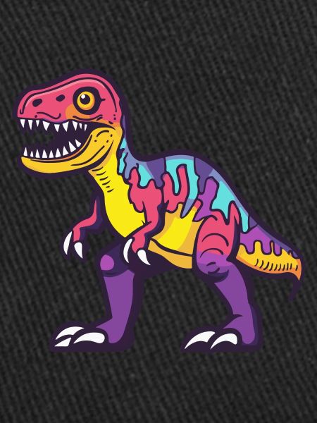 Dinosaur T-Rex Halloween Comic
