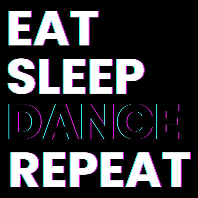 Manger Dormir Danse Répéter Danse Dictons Danser Dire