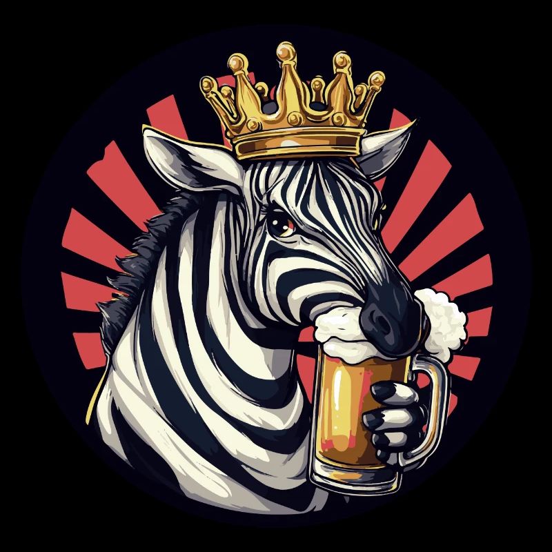 Zebra Bier Comic