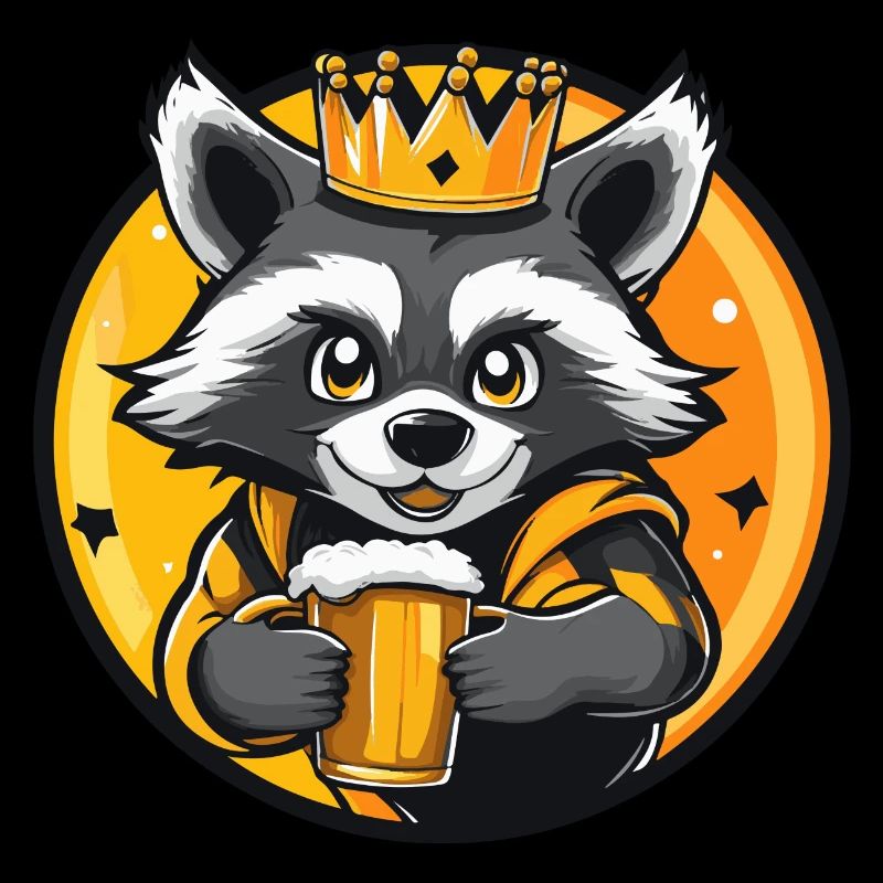 Raccoon Beer Comic