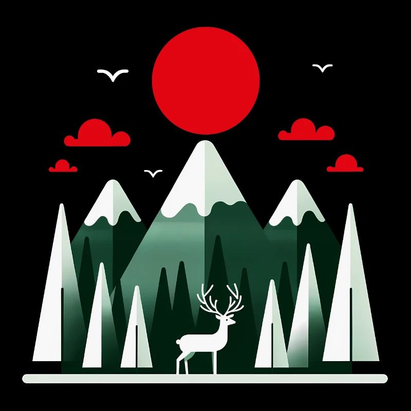 Black Forest Minimalist Forest Design