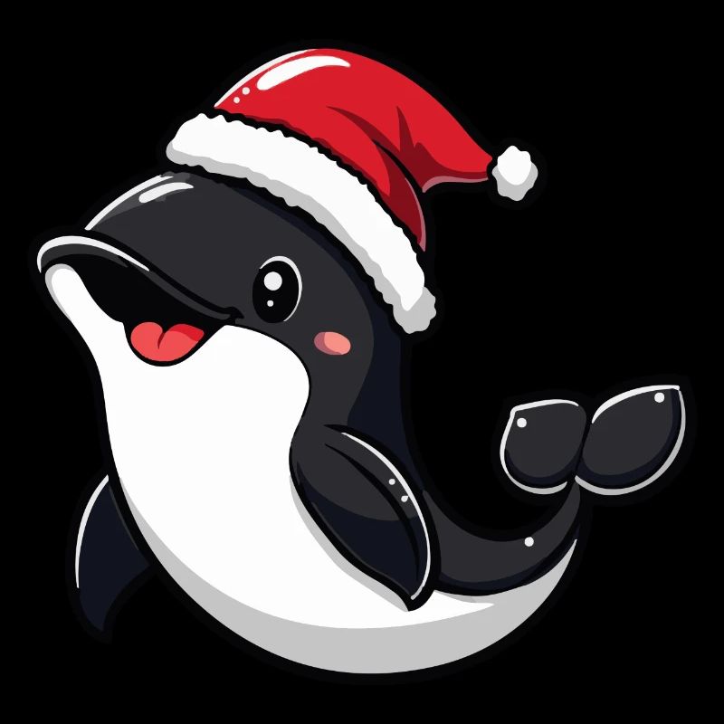 Baleine Noël Mignon