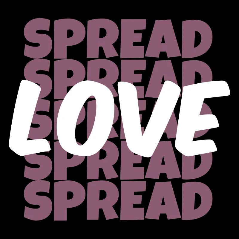 Conception de chemise Spread Love