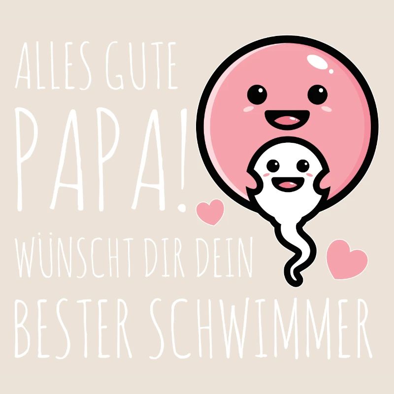 Alles Gute Papa wünscht dir dein bester Schwimmer