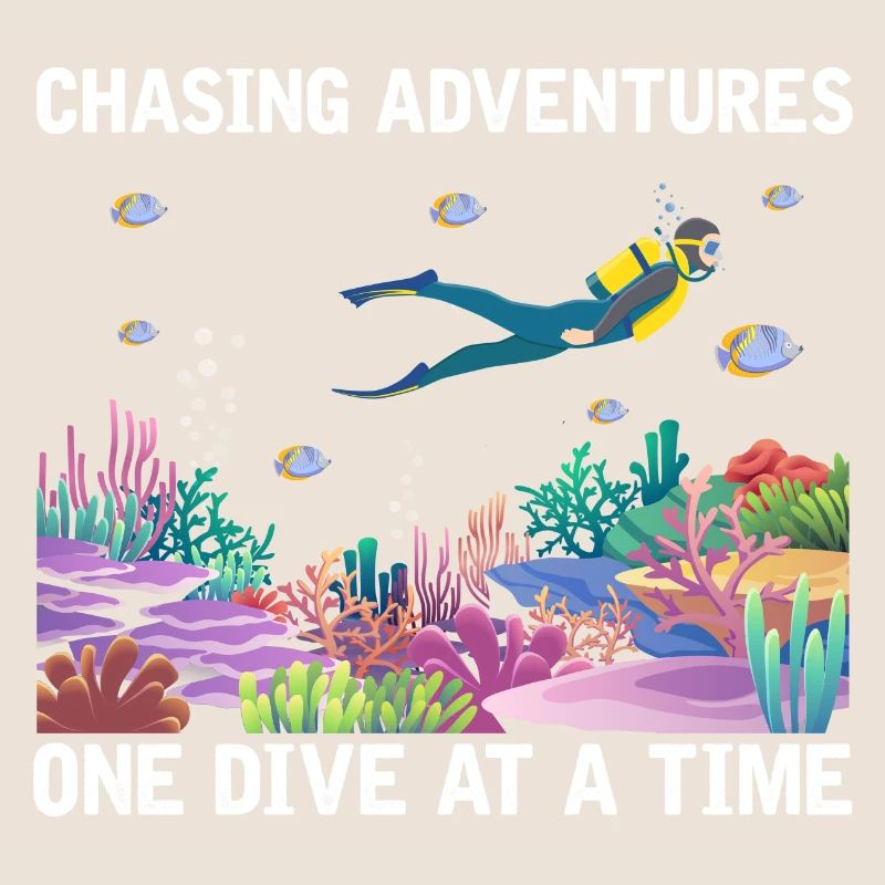 Diving Adventure Divers Sea Ocean
