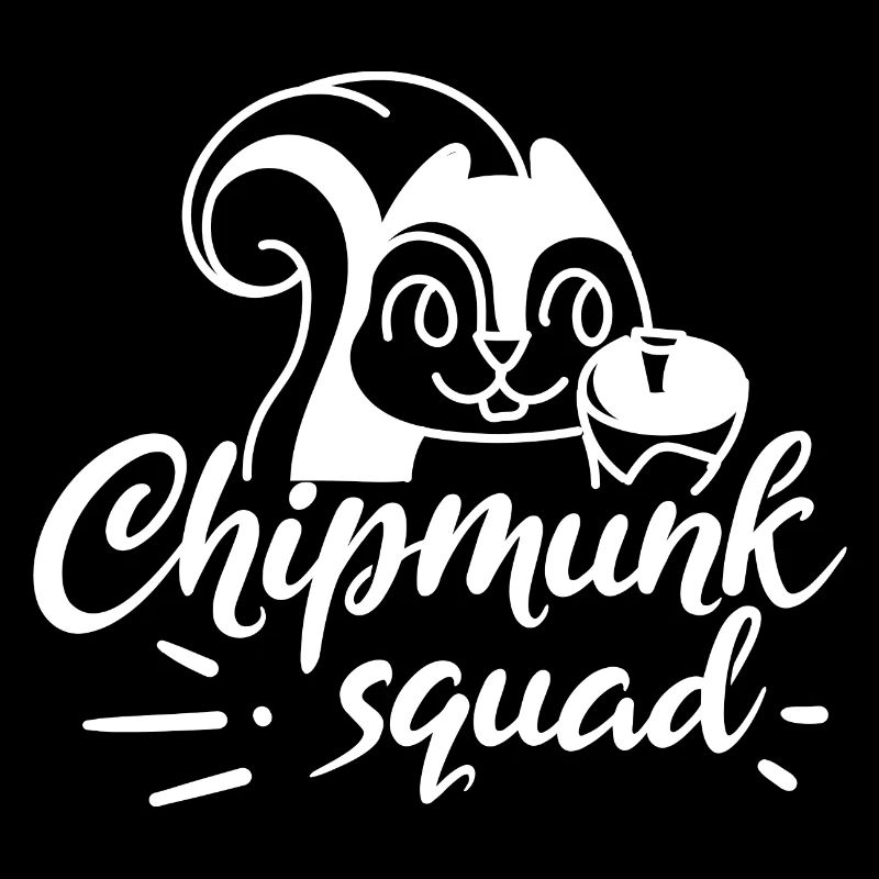 Chipmunk Squad Squirrel Nature Cute Animal