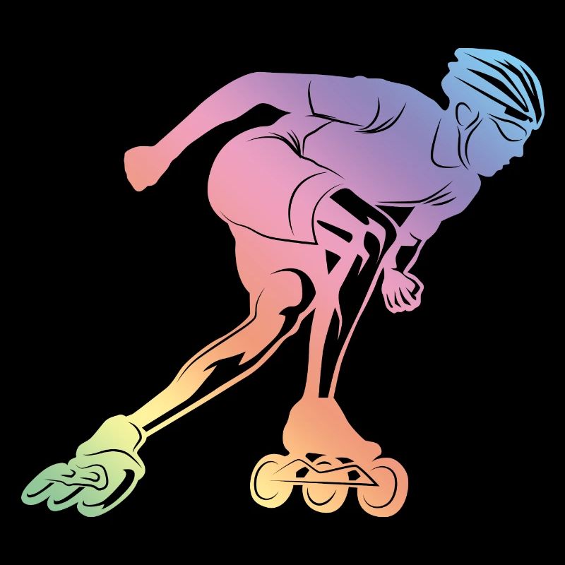 Inline Skates Silhoette