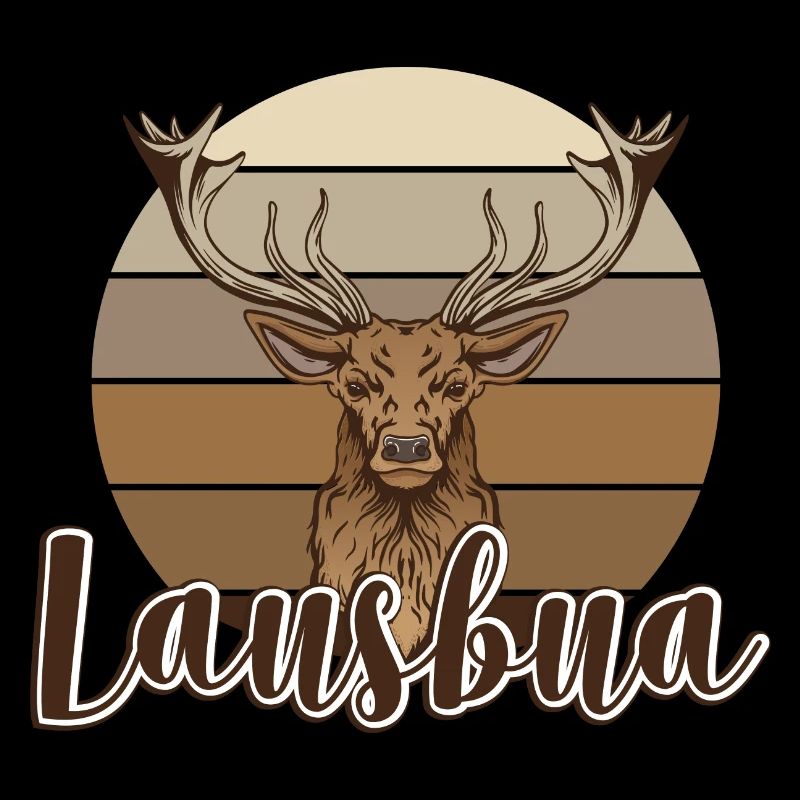 Lausbua Hirsch Lederhosen