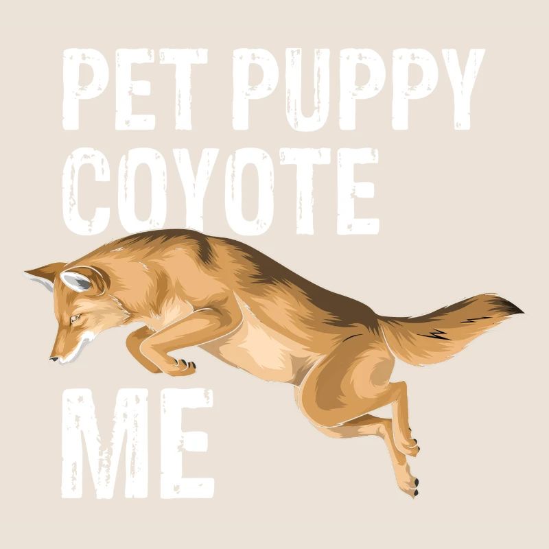 Conception de chasseur de coyote pour la chasse au coyote