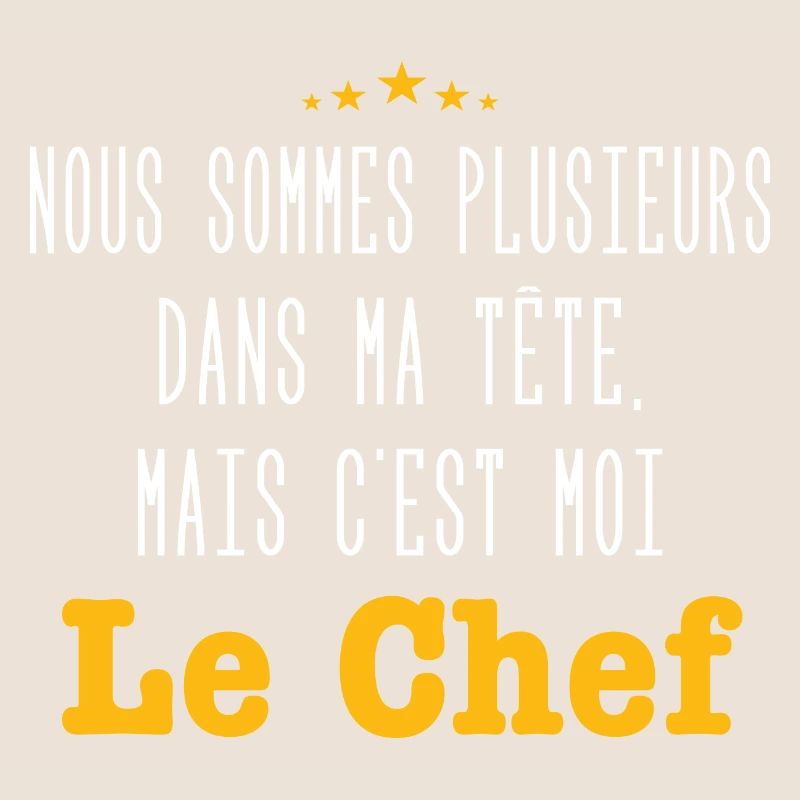 mais c'est moi le chef