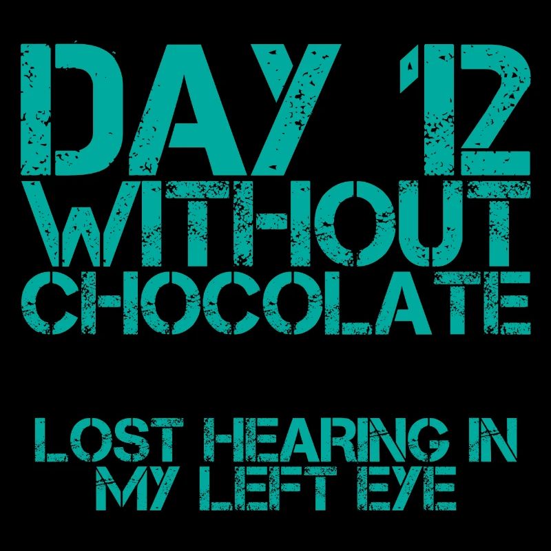 Jour 12 Sans chocolat, perte de l’audition dans mon œil