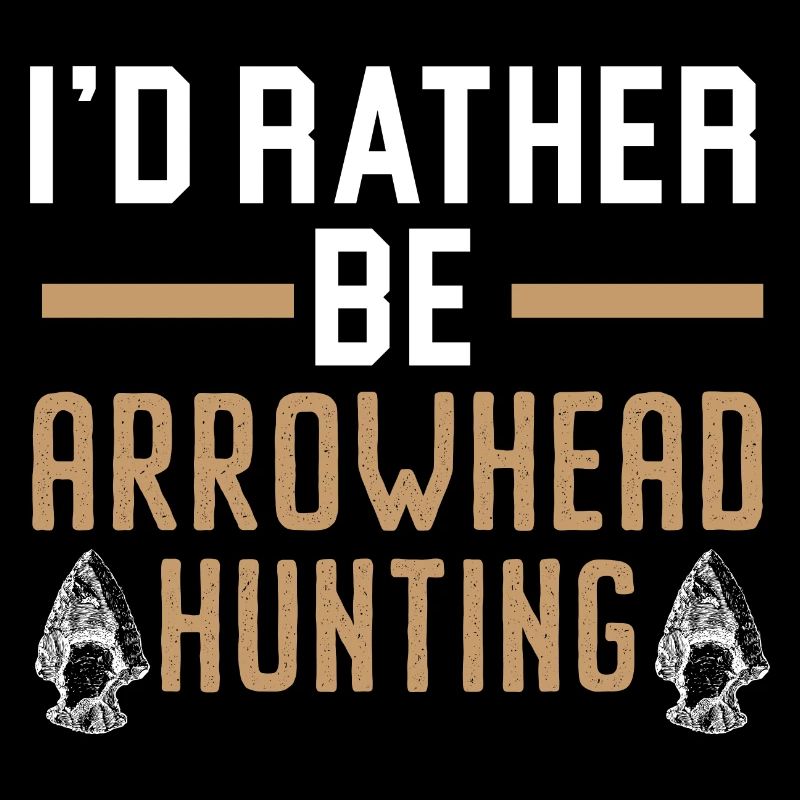 Je préfère chasser les pointes de flèches Arrowhead jä