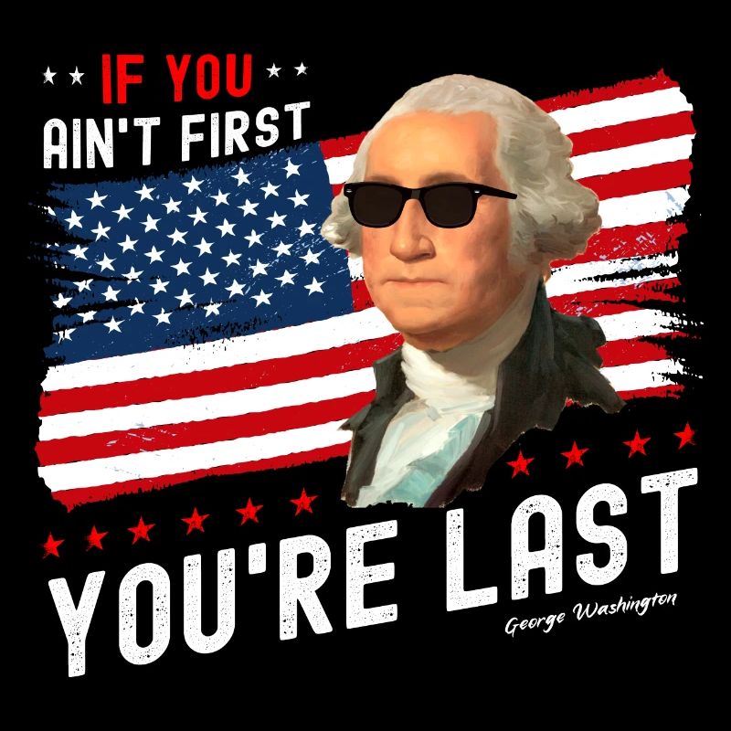 Lustiger 4. Juli George Washington - Wenn Sie