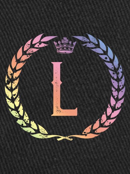 L letter wreath