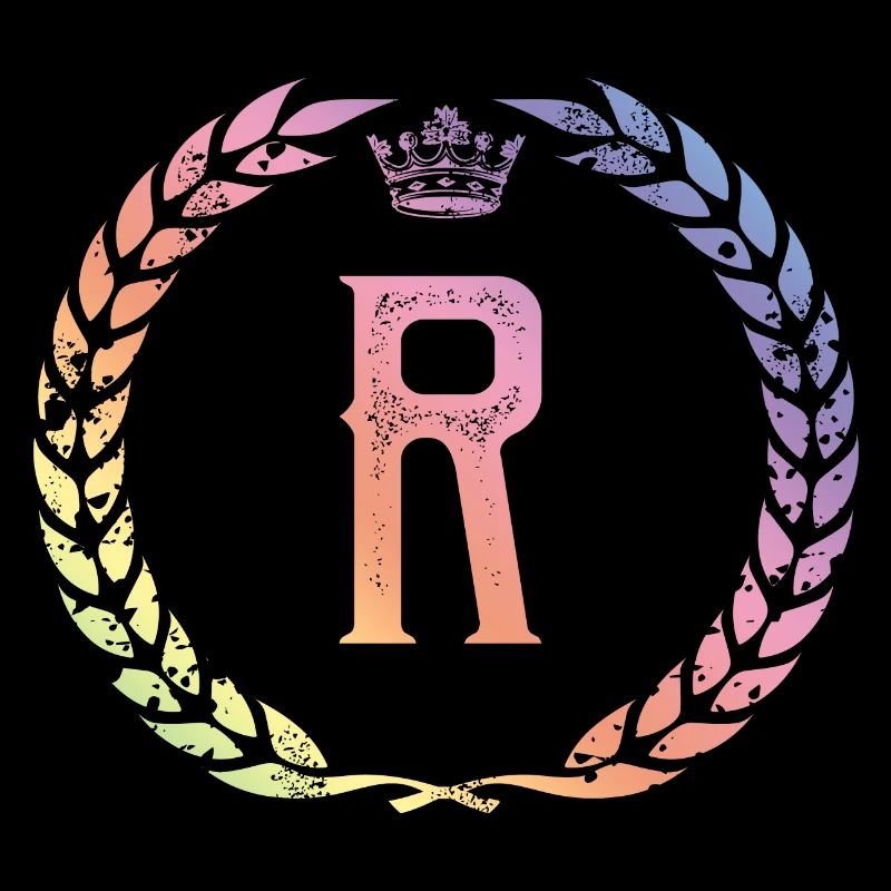 Couronne de lettres R