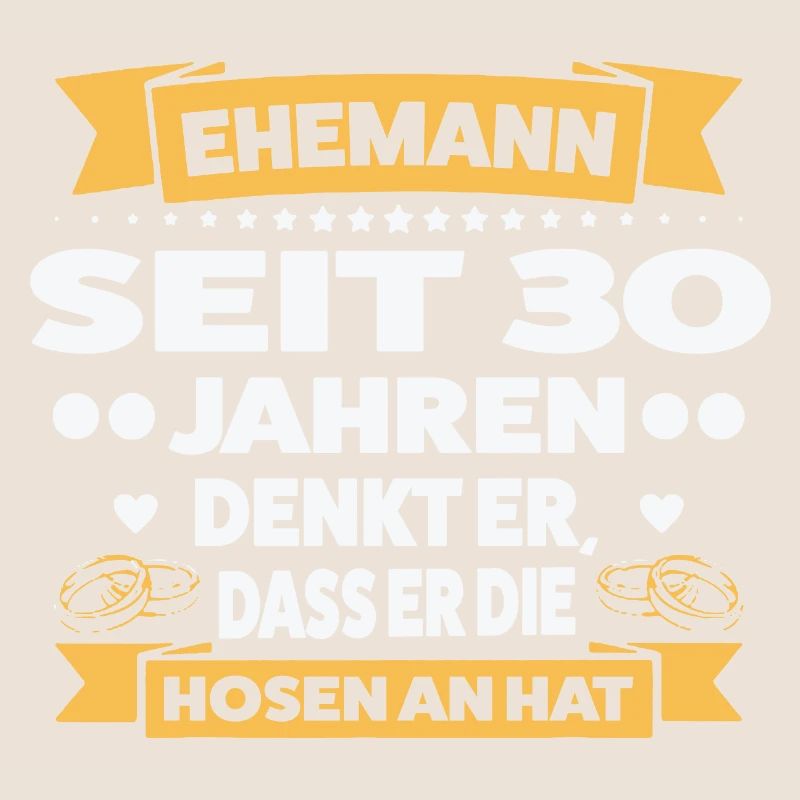 30 Jahre Ehe Ehemann Perlenhochzeit Geschenk