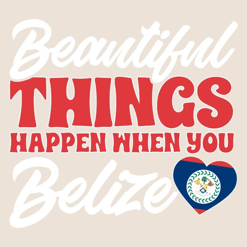 Belize Flagge Belizer