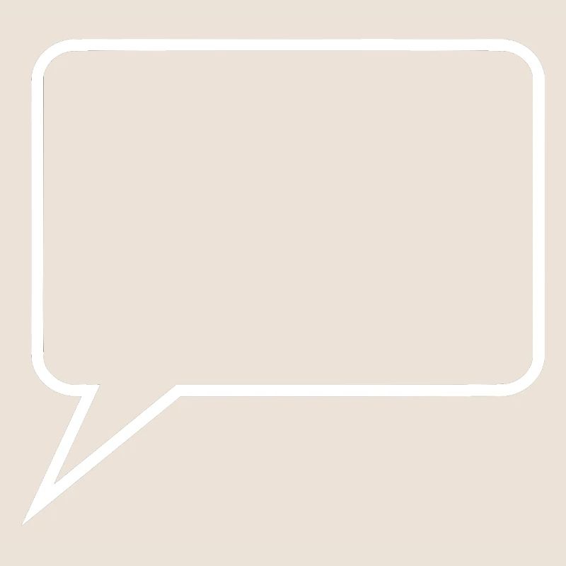 Personalize your own comic speech bubble