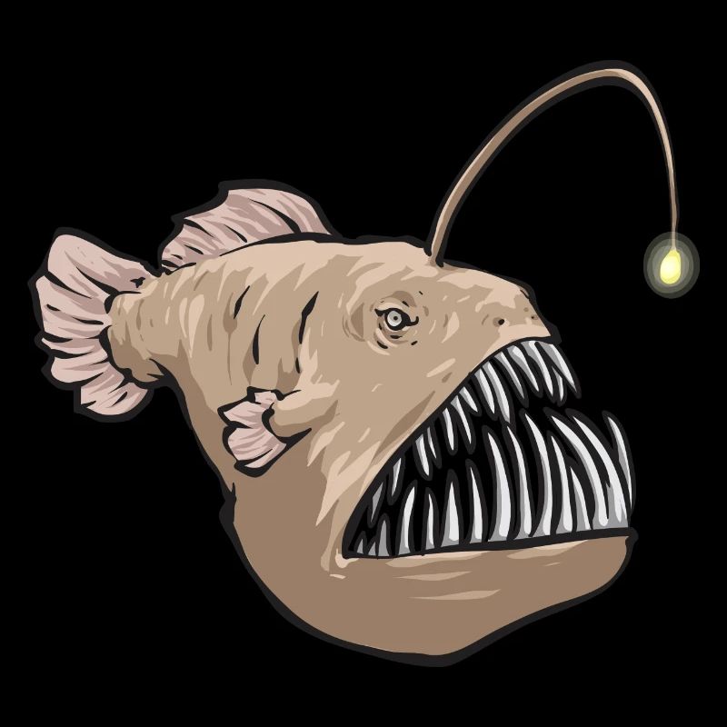 Frogfish Deep Sea Angler Angler Fish