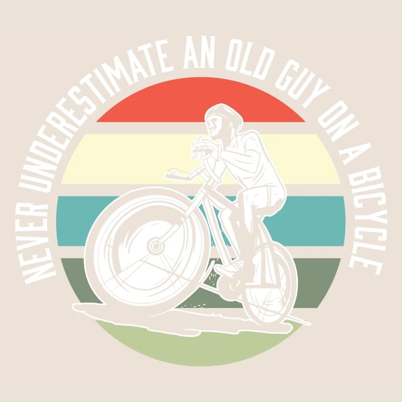 Never Underestimate An Old Guy on a Bicycle