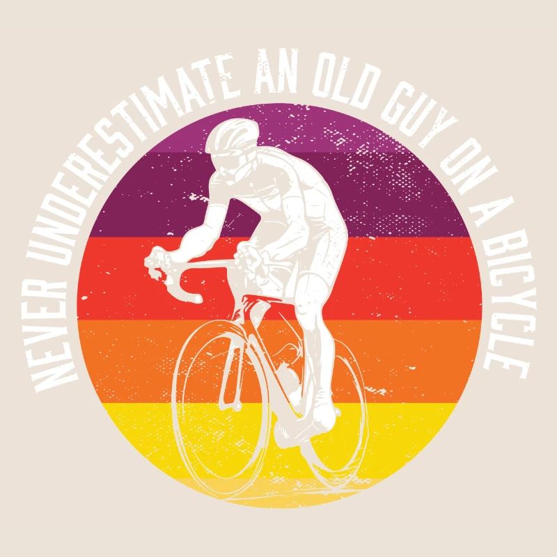 Never Underestimate An Old Guy on a Bicycle