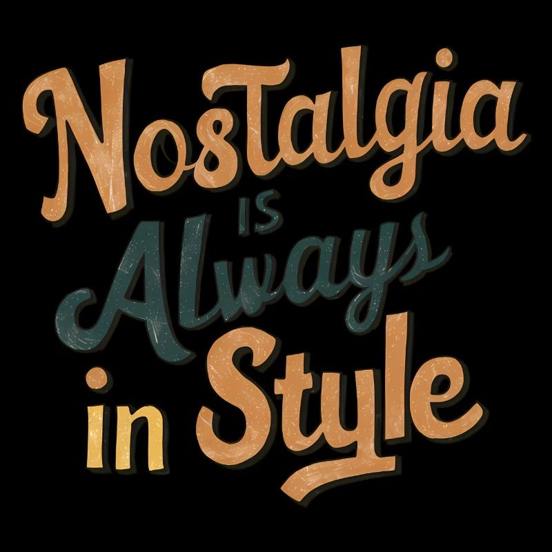 Nostalgie ist immer in Mode