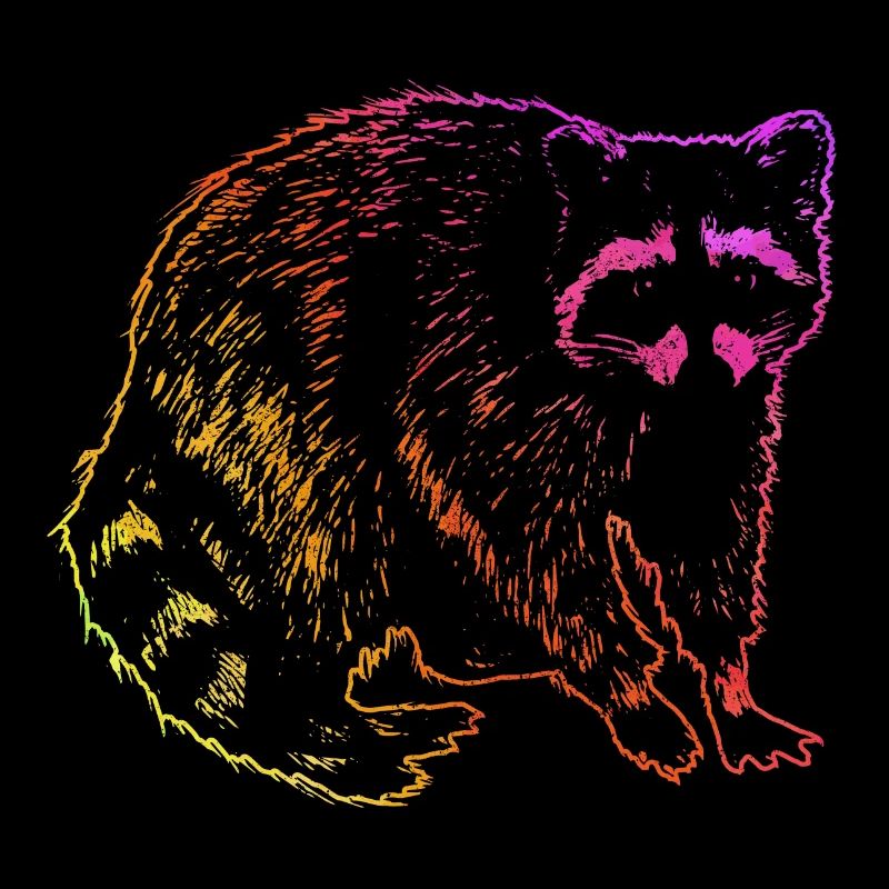 Raccoon Funny Gift