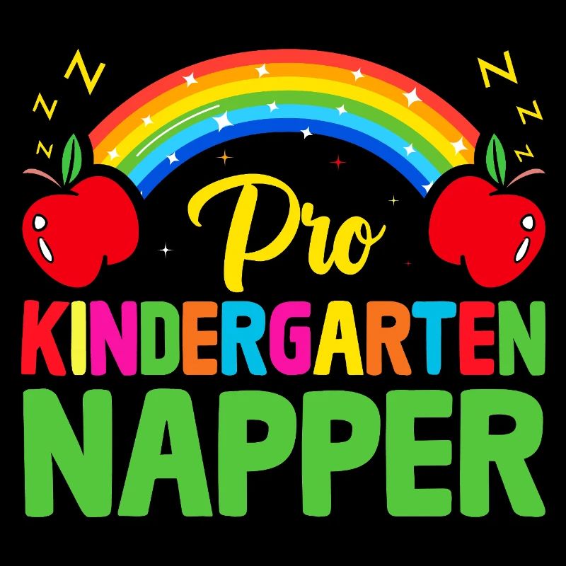 Pro Kindergarten Napper School Teacher Étudiants