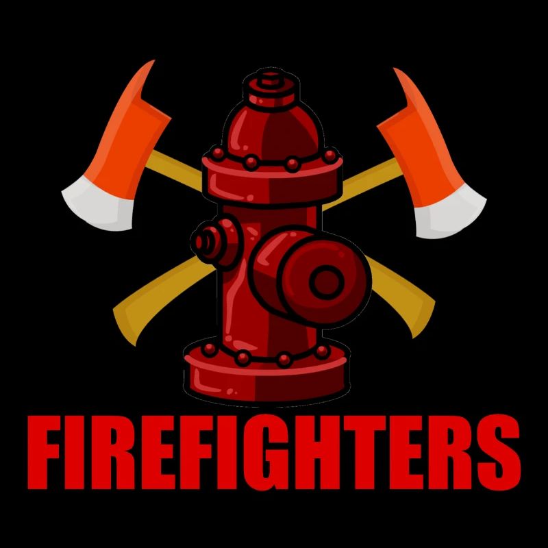 firefighter with ax - Pompier avec hache