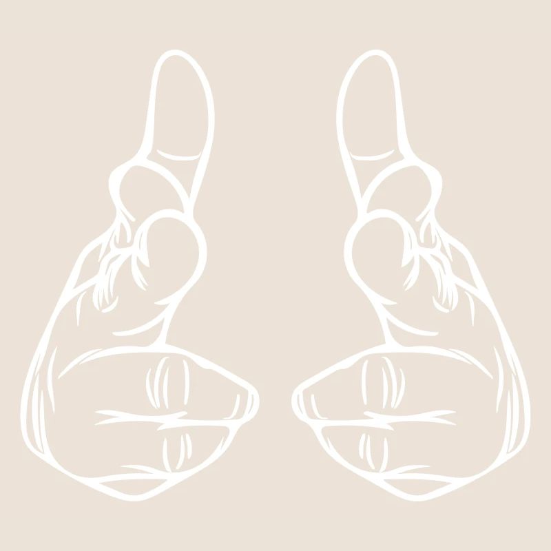 Hand Pistol - Finger Gun Vector
