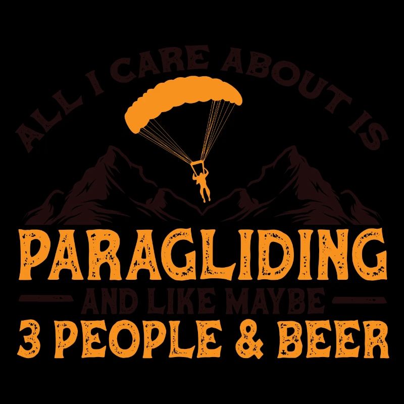I like paragliding And maybe funny saying