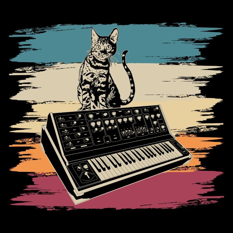 Modular Synthesizer Electronic Music Analog Cat
