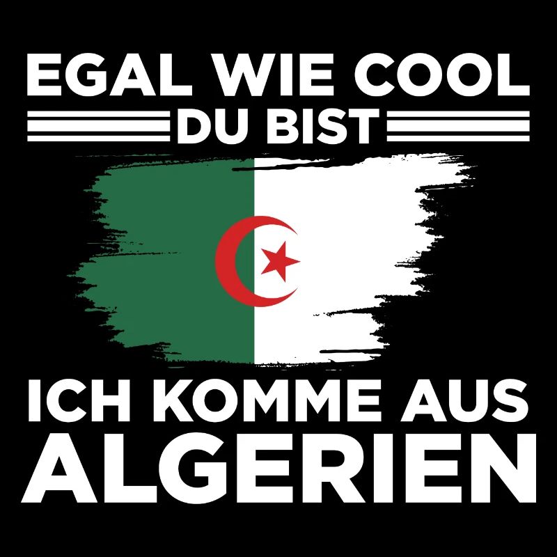 Algerier Algerische Flagge Algeria Amazigh L'alger