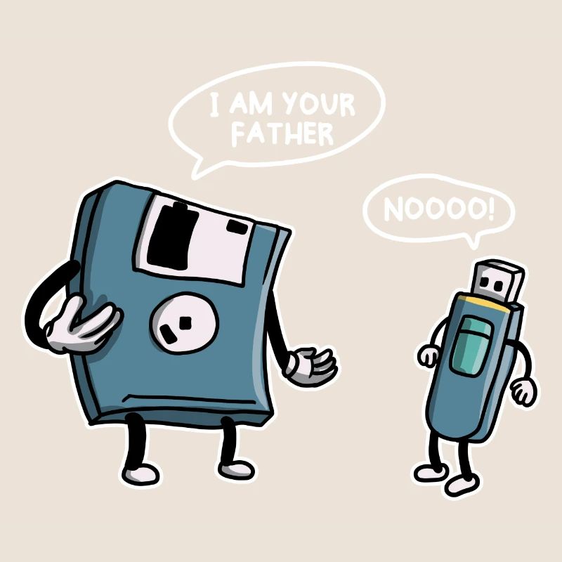 USB Disk Funny Information Technology