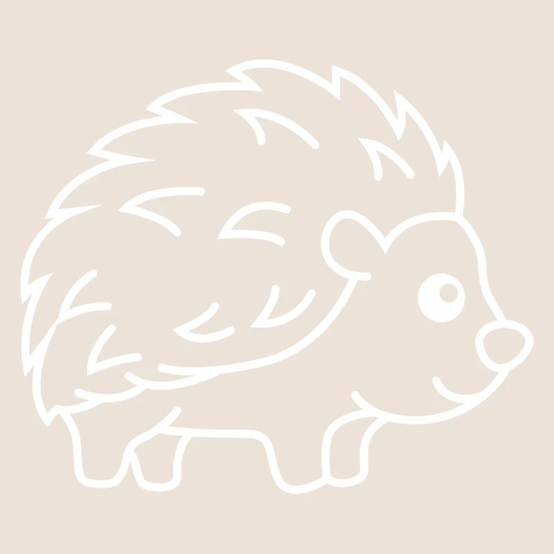 Hedgehog Comic Animal
