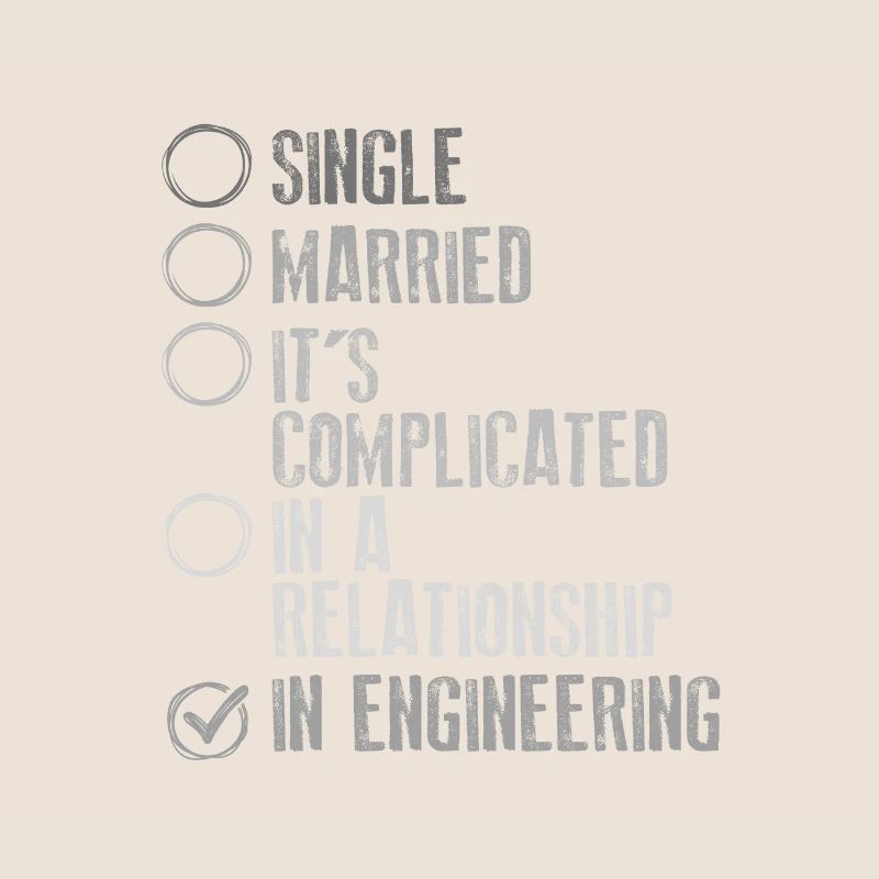 Engineer Gift It's Complicated In Engineering