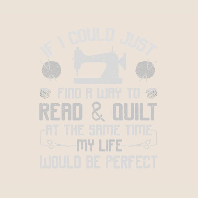 Quilter Gift Read et Quilt Same Time Life