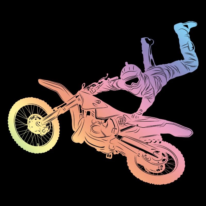 Motocross Silhouette