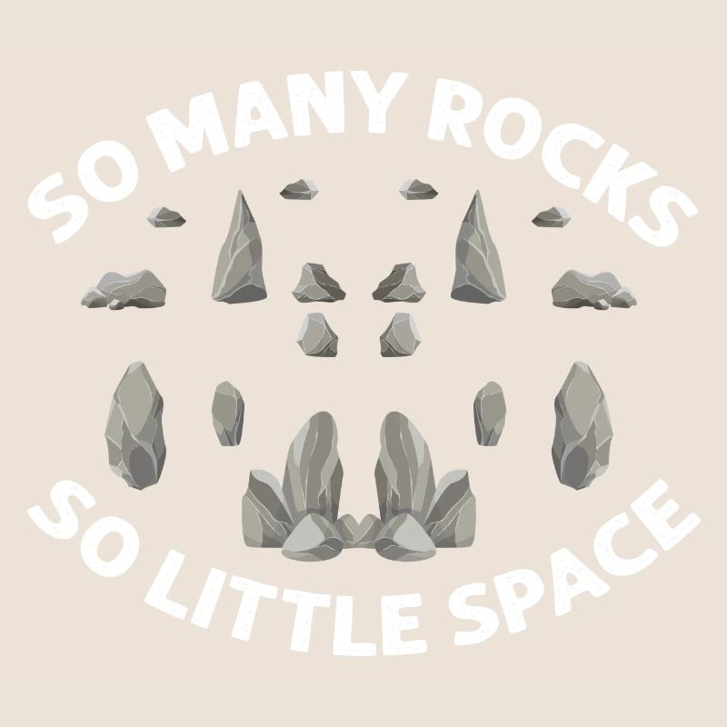 Recherche sur les roches et conception de roches à quartz