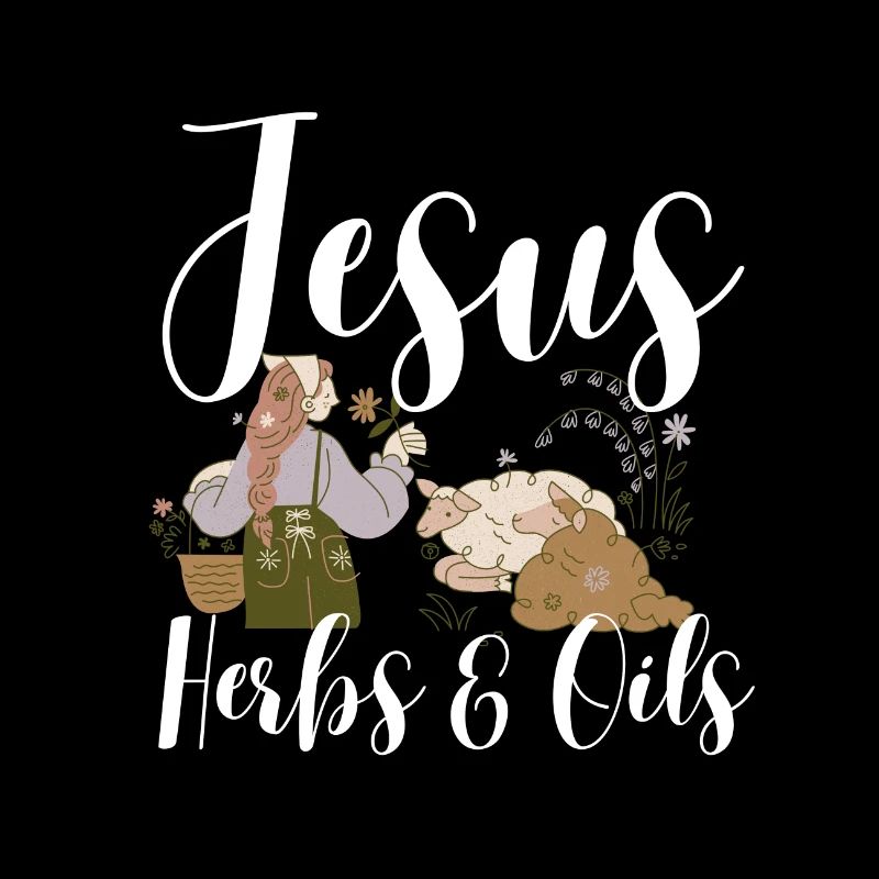 Holistic Medicine Jesus Herbs and Oils Essential