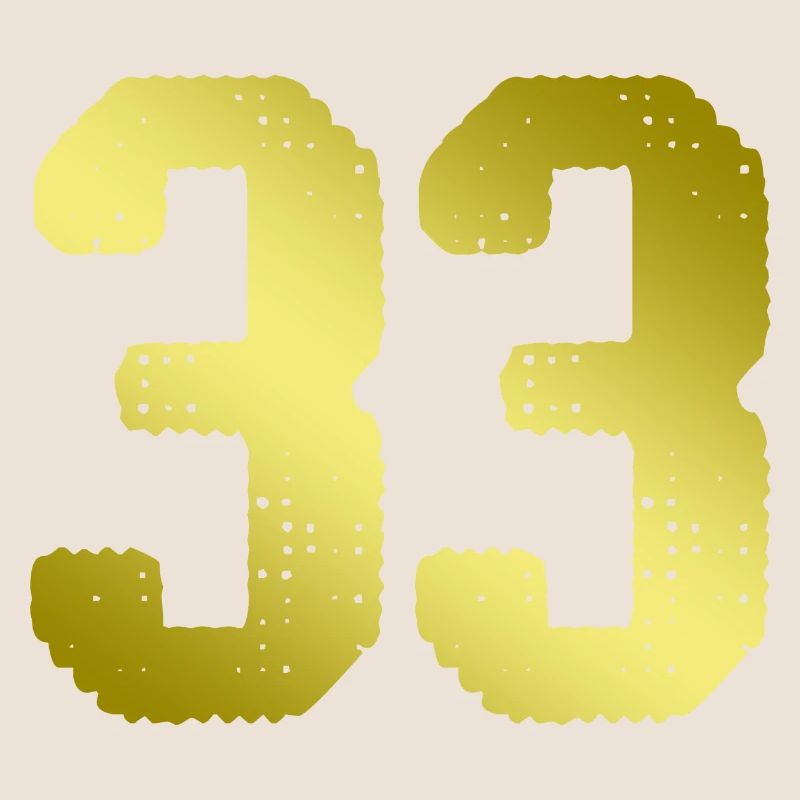 33 Maillot numéro